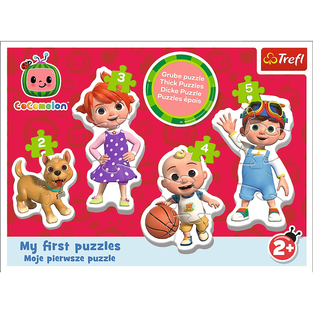 PUZZLE TREFL BABY CLASIC COCOMELON 14 PIESE [6]