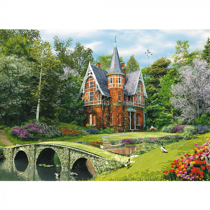 Puzzle Trefl din Lemn 1000 Piese Casa Victoriană [2]