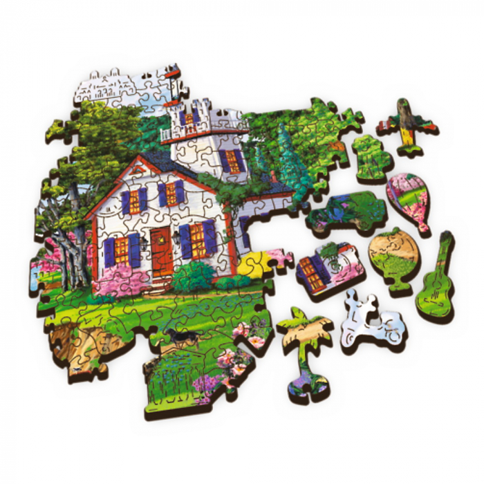Puzzle Trefl din Lemn 500+1 Piese Portul în Timpul Verii  [3]