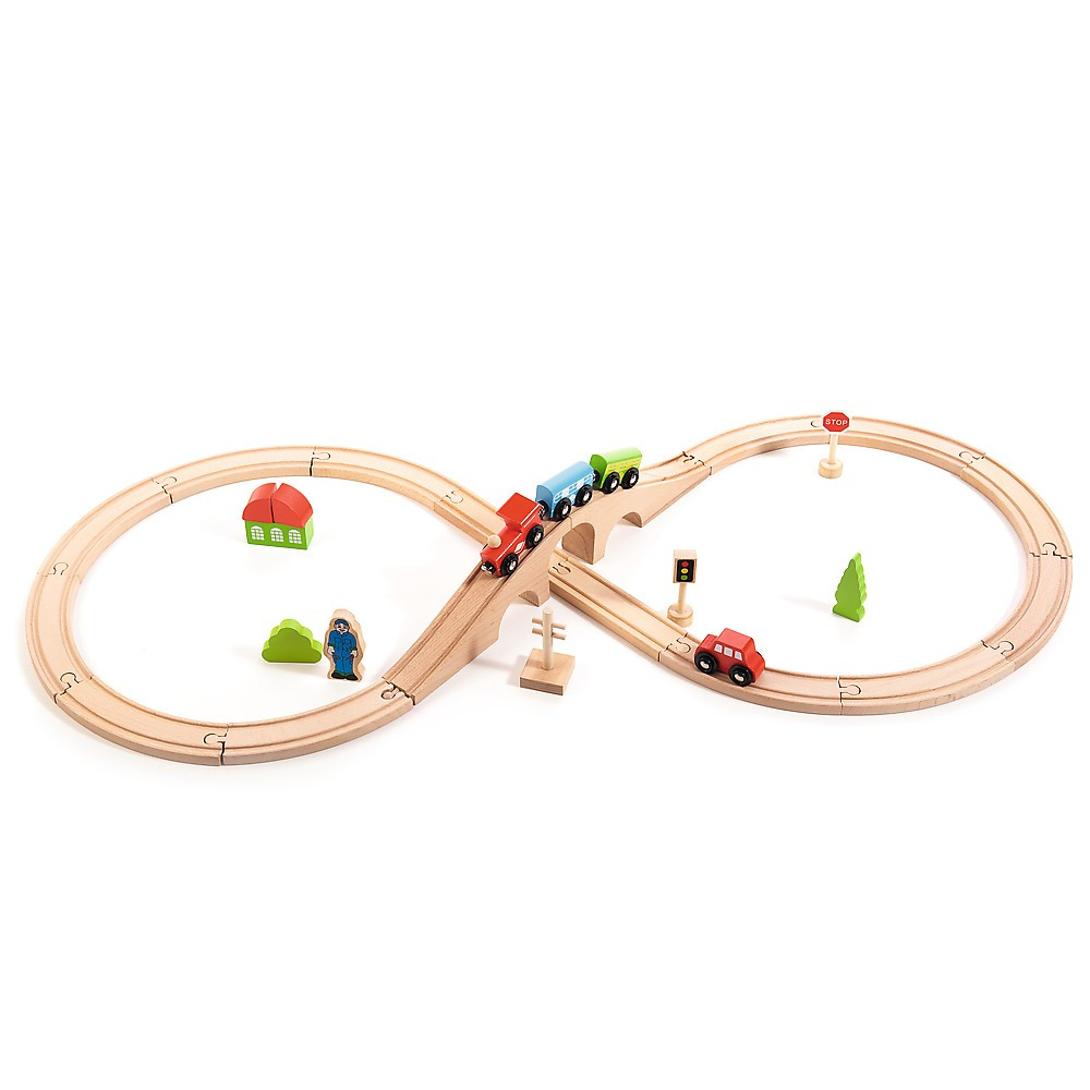 PUZZLE TREFL DIN LEMN SINA DE TREN AMUZANTA [2]
