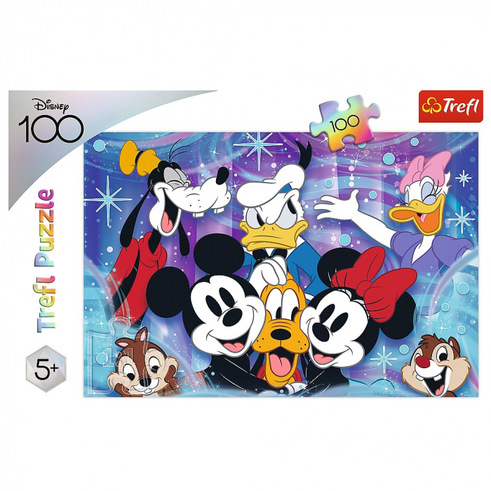 Puzzle Trefl Disney 100 Prietenii Fericiți  [3]