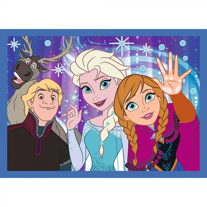 Puzzle Trefl Disney 4in1 Minunata Lume Disney  [4]