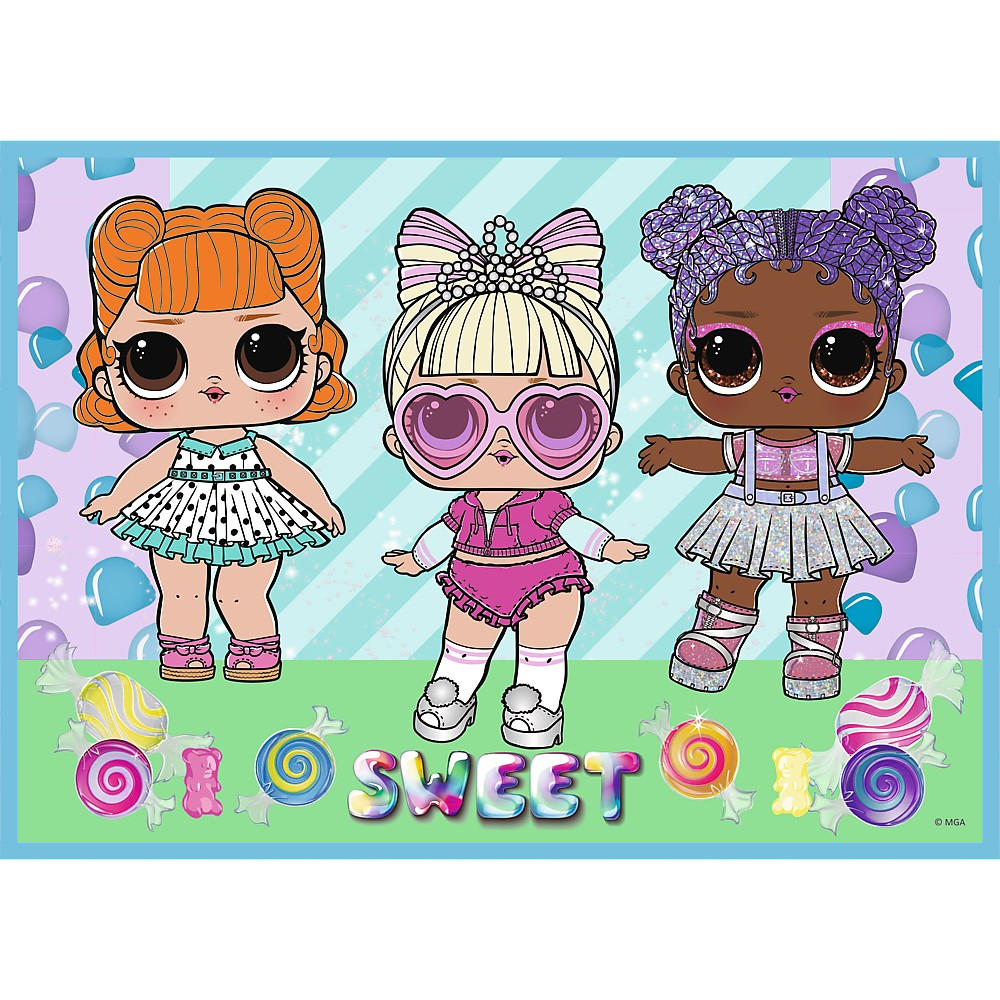 Puzzle Trefl Lol 4In1 Cunoaste Papusile [4]