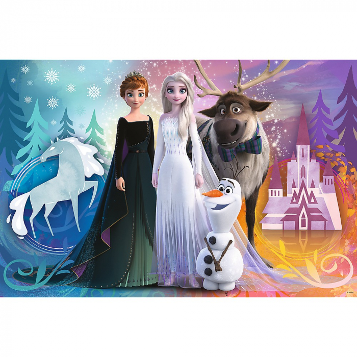 Puzzle Trefl Primo 24 Super Maxi Disney Frozen 2 Regatul Înghețat [2]