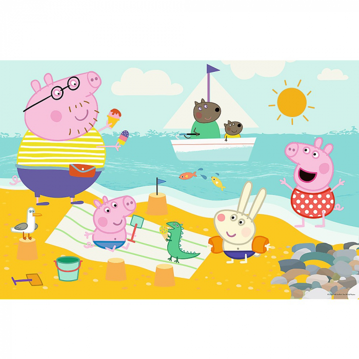 Puzzle Trefl Primo 24 Super Maxi Disney Peppa Pig  [2]