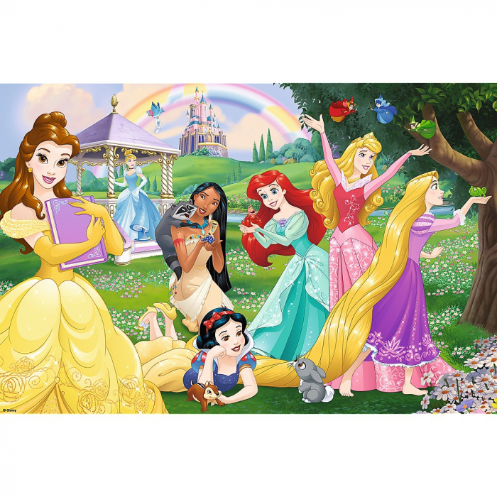 Puzzle Trefl Primo 24 Super Maxi Disney Prințesele Fricite  [2]