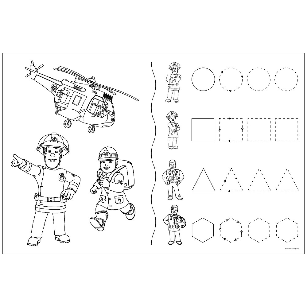 Puzzle Trefl Primo 24 Super Maxi Pompierul Sam Echipa Pompierilor [3]