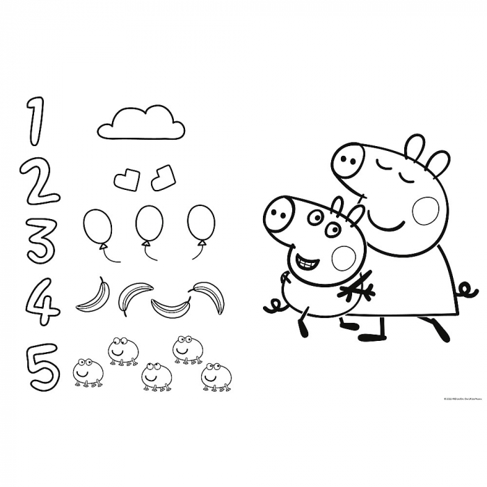 Puzzle Trefl Primo Super Giant 15 Peppa Pig  [3]
