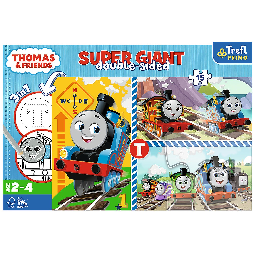 Puzzle Trefl Primo Super Giant 15, Thomas [4]