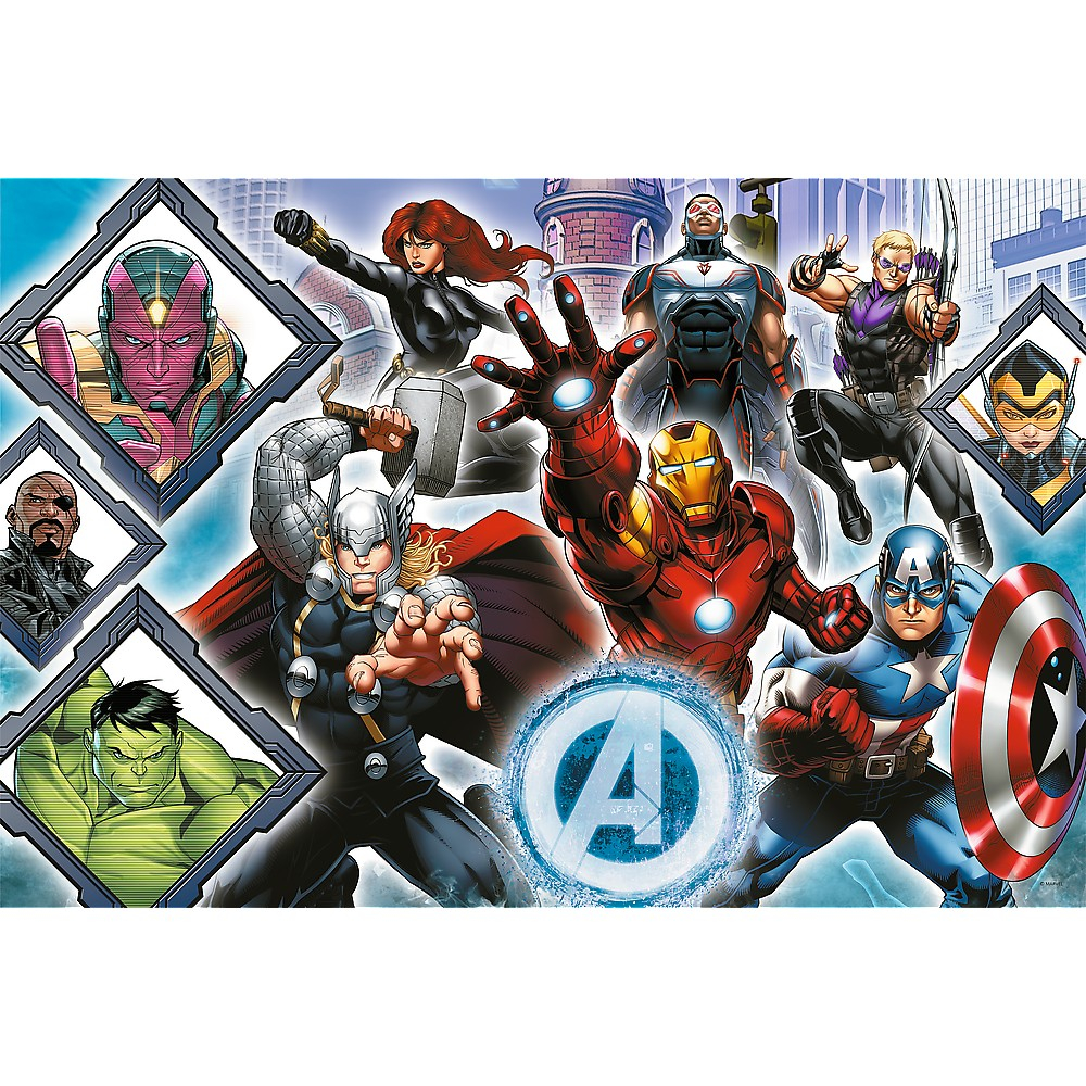 Puzzle Trefl Primo Super Shape XXL 104, Avengers [2]