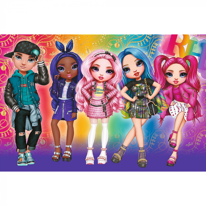 Puzzle Trefl Primo Super Shape XXL 104 Rainbow High [2]