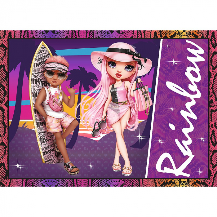 Puzzle Trefl Rainbow High 4in1 Păpușile Fashion  [3]