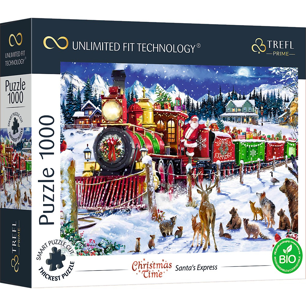 PUZZLE TREFL UFT 1000 EXPRESSUL LUI MOS CRACIUN [1]