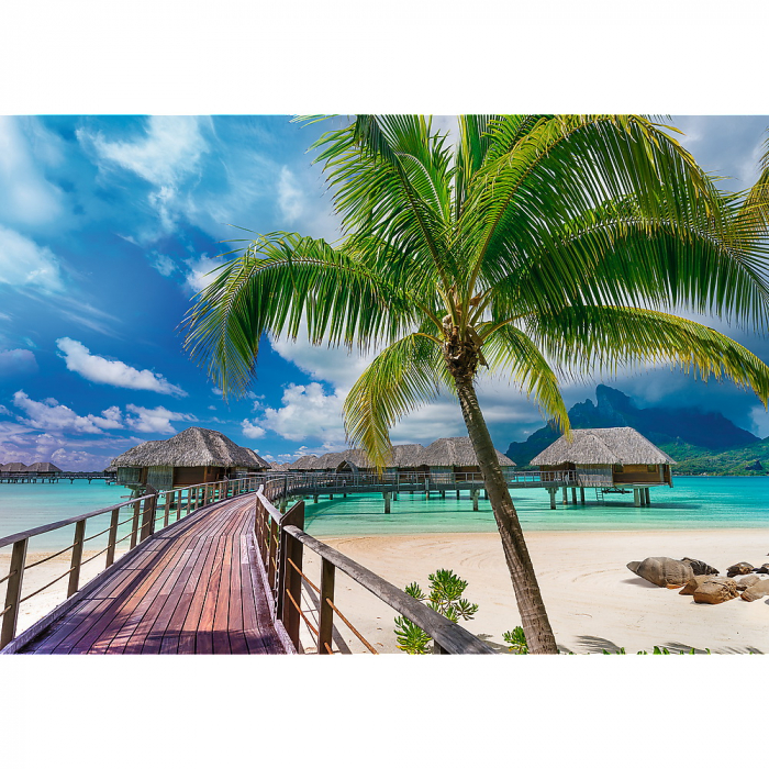 Puzzle Trefl UFT 1000 Insula Paradisului Bora Bora  [2]