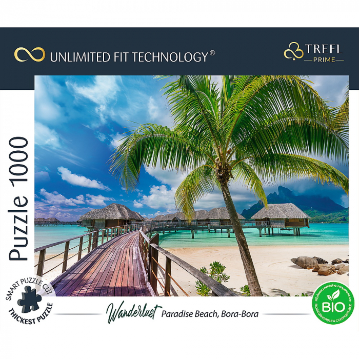 Puzzle Trefl UFT 1000 Insula Paradisului Bora Bora  [3]