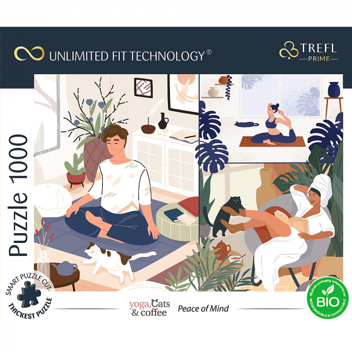 Puzzle Trefl UFT 1000 Liniștea Sufletească  [3]