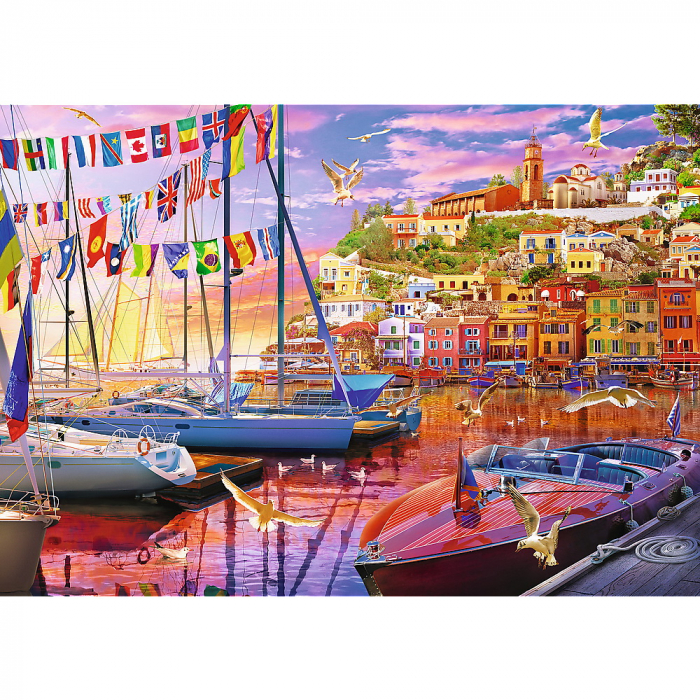 Puzzle Trefl UFT 1000 Seara de Vară  [2]