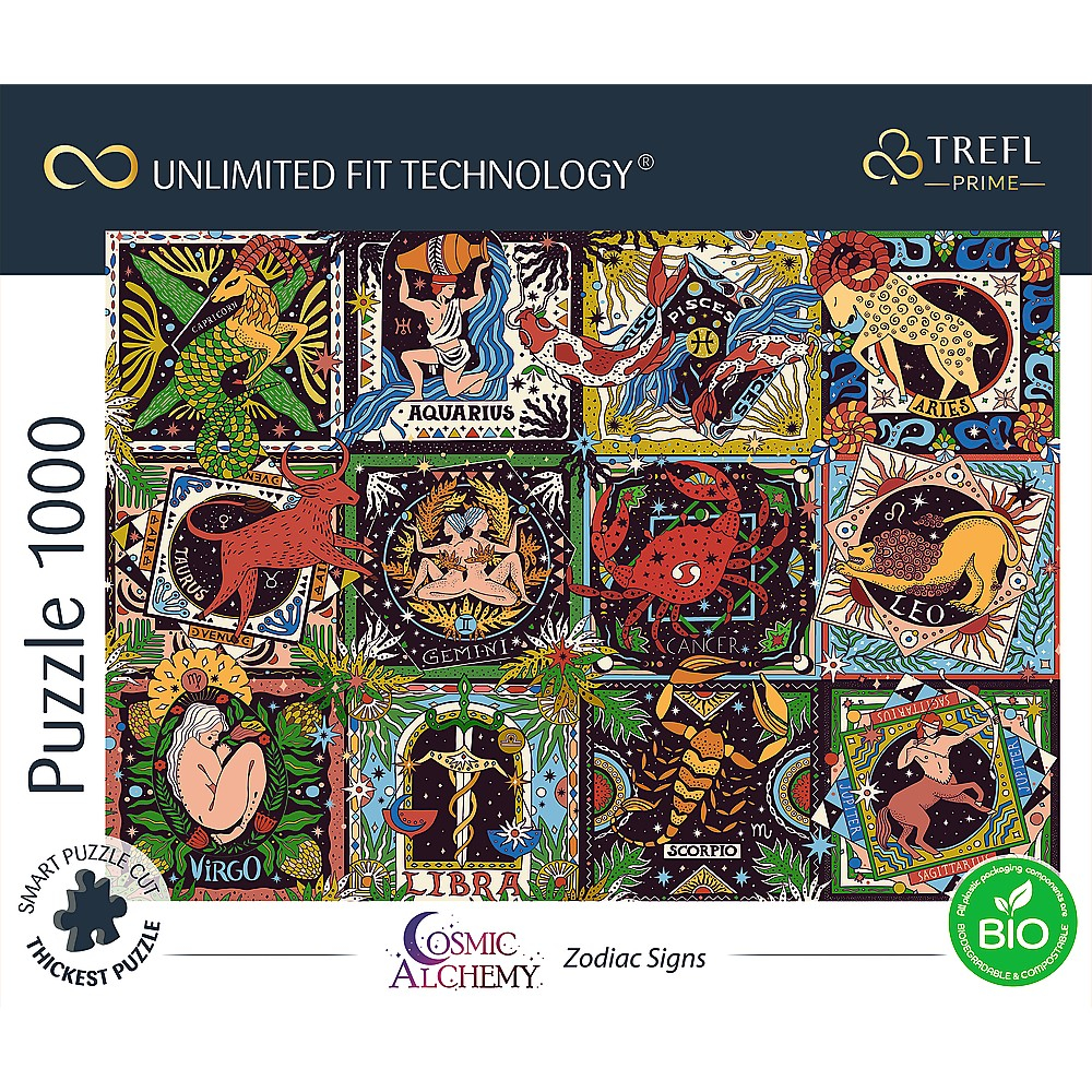 Puzzle Trefl Uft 1000 Semne Zodiacale [3]