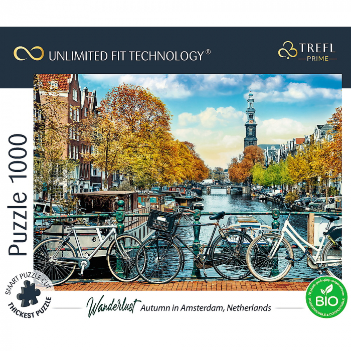 Puzzle Trefl UFT 1000 Toamna în Amsterdam  [3]