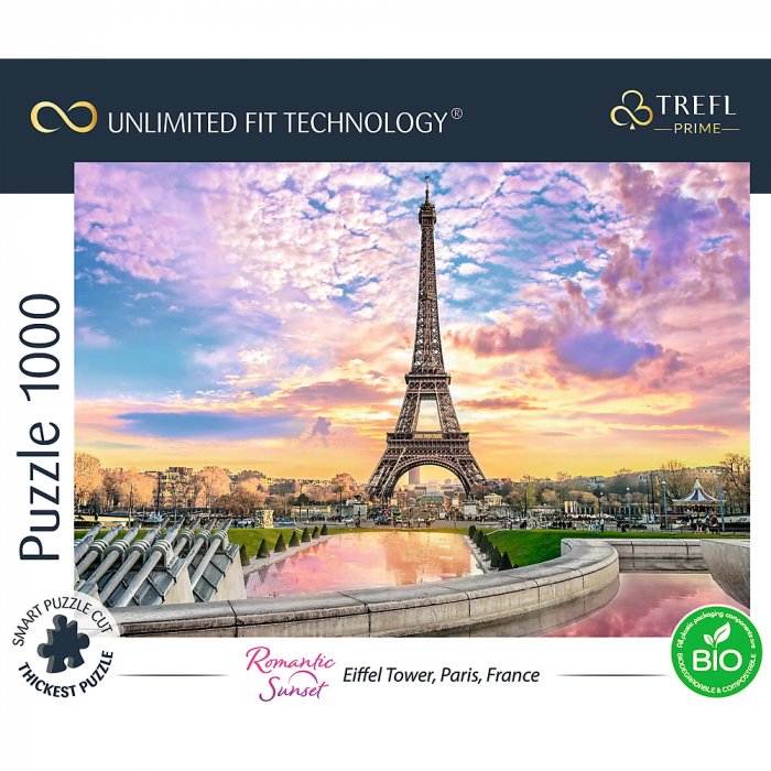 Puzzle Trefl UFT 1000 Turnul Eiffel  [3]