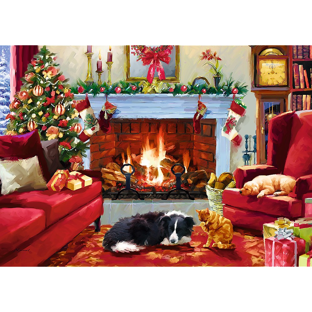 PUZZLE TREFL UFT 1000 VIS DE IARNA [2]