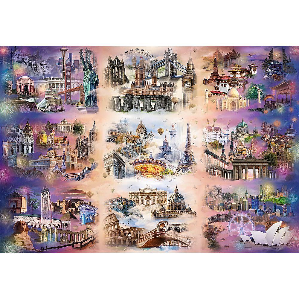 PUZZLE TREFL UFT 13500 ORASE DE DINCOLO DE NORI [2]
