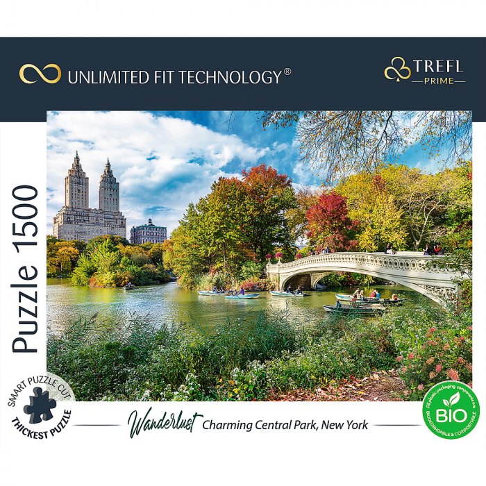 Puzzle Trefl UFT 1500 Încântătorul Central Park [3]