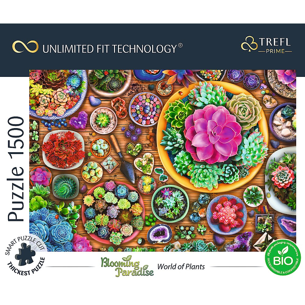 Puzzle Trefl UFT 1500, Lumea Plantelor [3]
