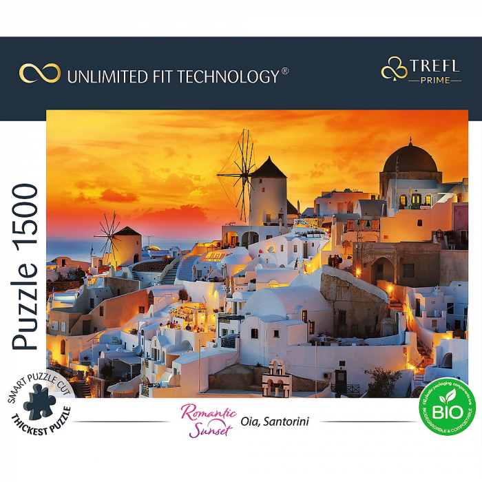 Puzzle Trefl UFT 1500 Oia Santorini  [3]
