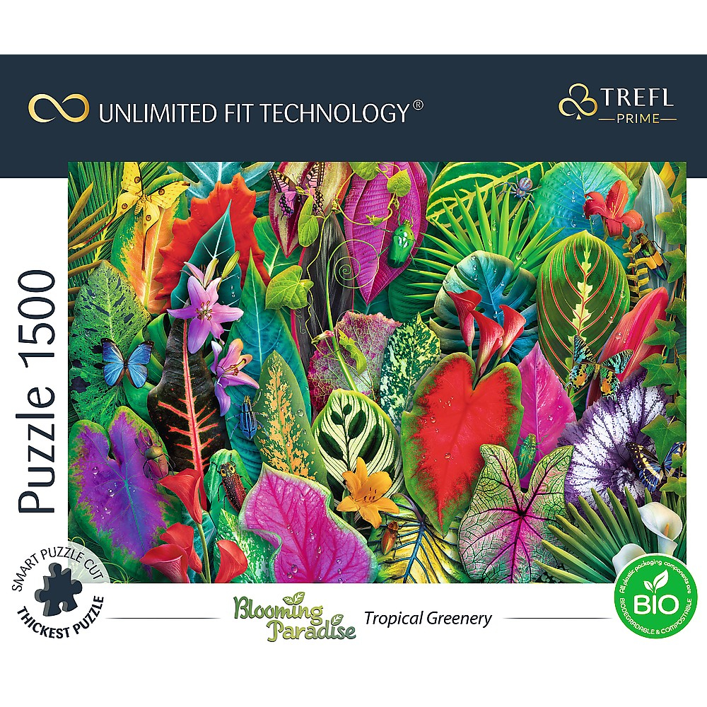 Puzzle Trefl UFT 1500, Plante Tropicale [3]