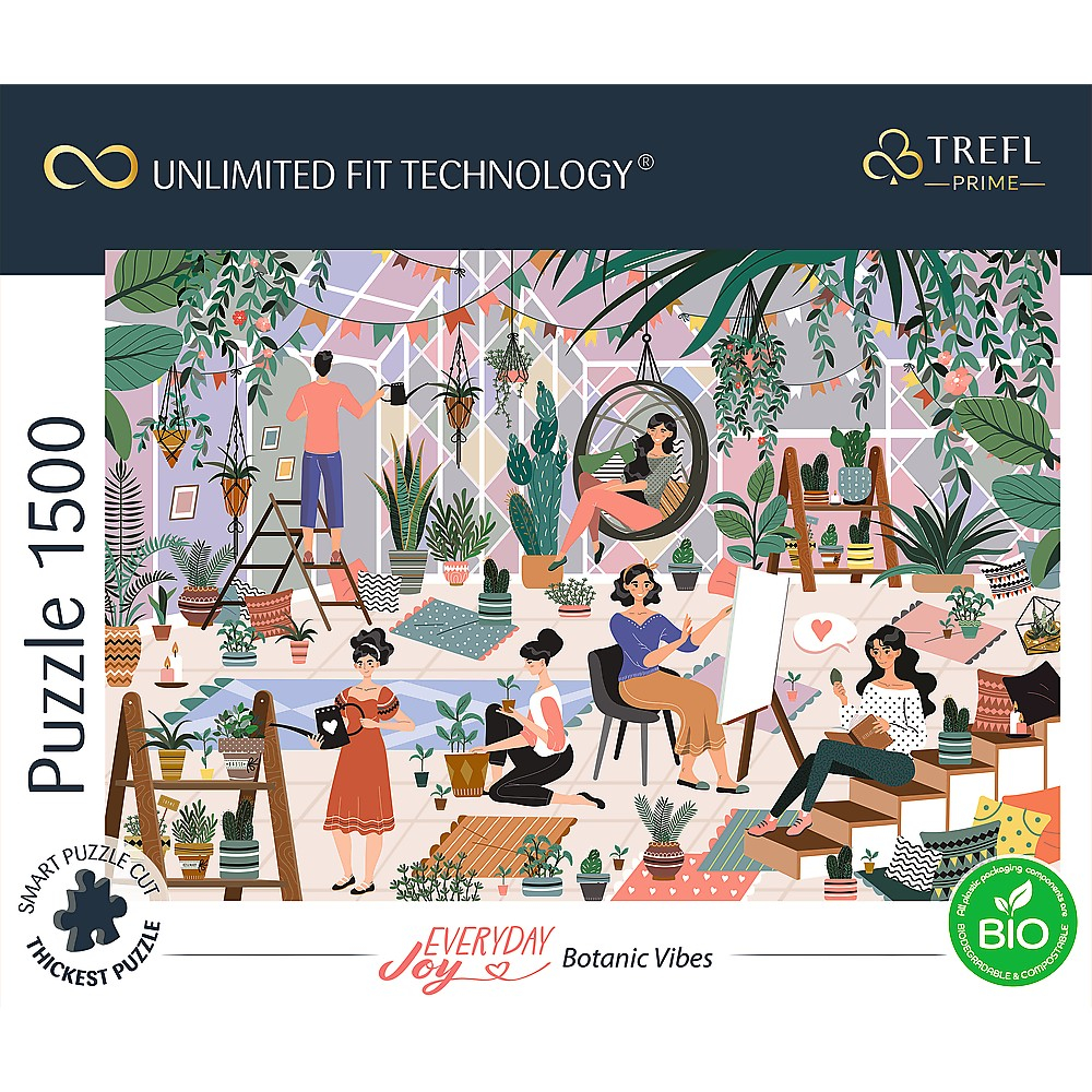 Puzzle Trefl Uft 1500 Vibe Botanic [3]