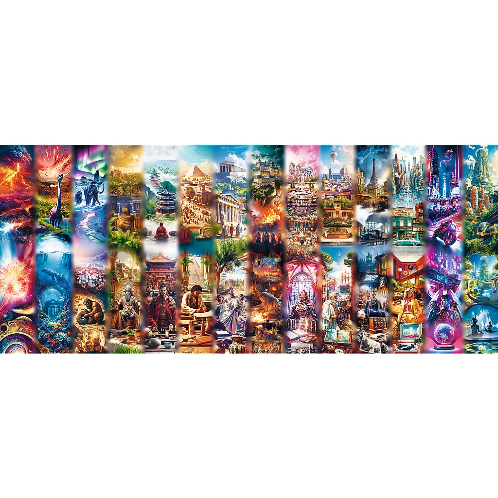 PUZZLE TREFL UFT  21000 CRONICI PAMANTESTI DE LA CREATIE LA VIITOR [3]