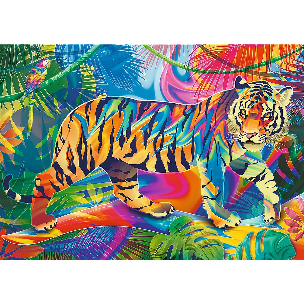 PUZZLE TREFL UFT 500 INTALNIRE CU TIGRU [2]
