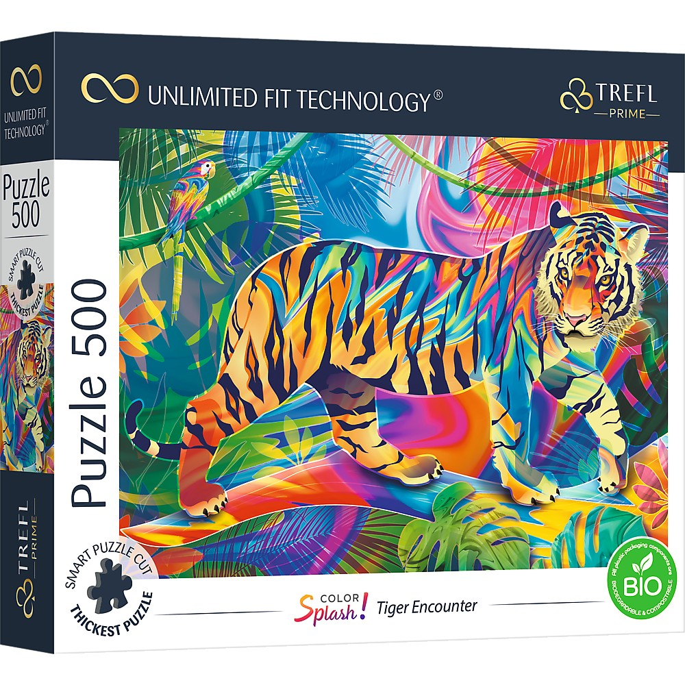 PUZZLE TREFL UFT 500 INTALNIRE CU TIGRU [1]