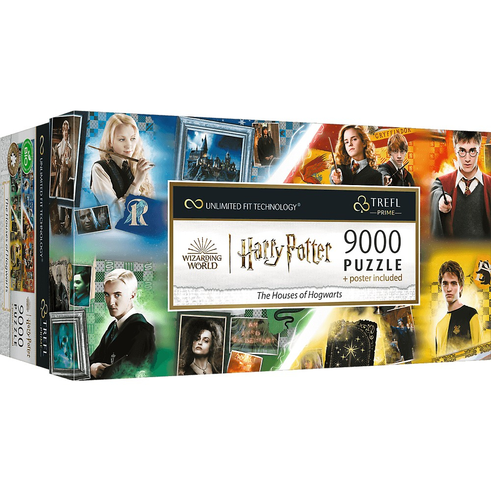 Puzzle Trefl Uft 9000 Harry Potter Casele Din Hogwarts [2]