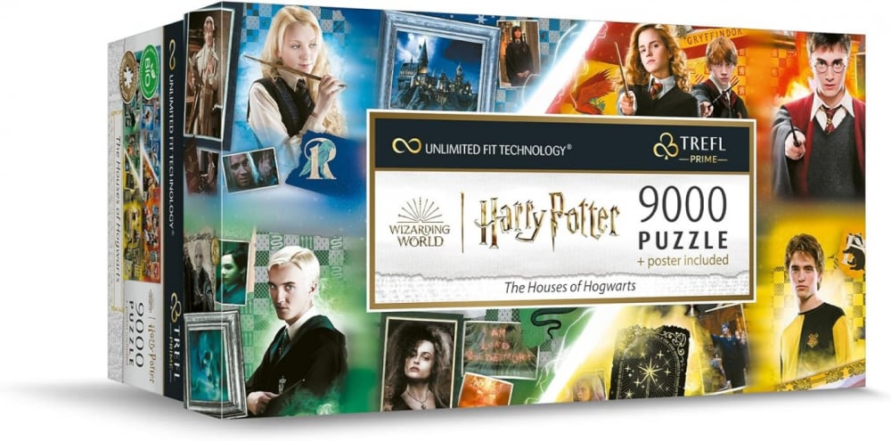 Puzzle Trefl Uft 9000 Harry Potter Casele Din Hogwarts [1]