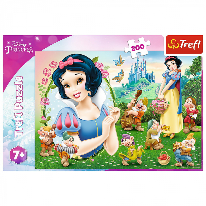 Puzzles 200 frumoasa alba ca zapada [3]