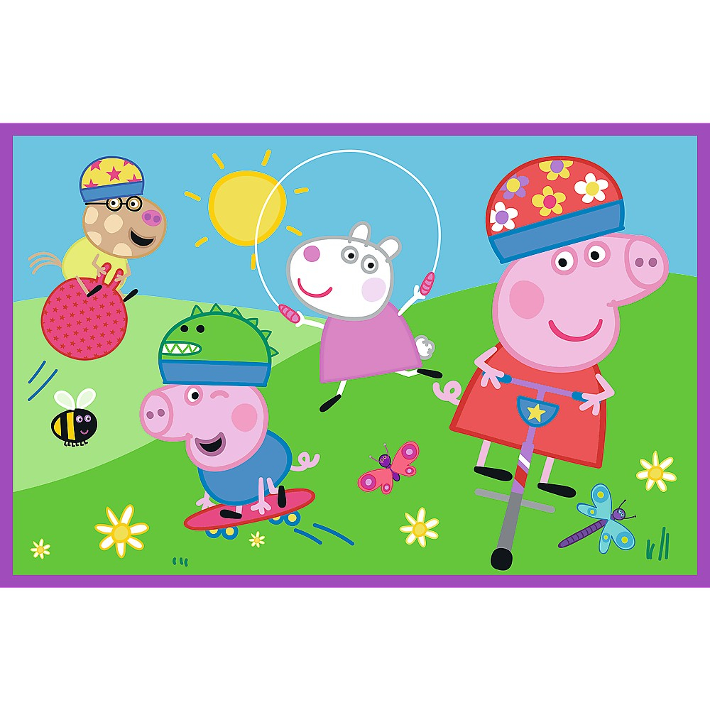 PUZZLES 2X24 PEPPA PIG O ZI LA JOACA CU PEPPA PIG [2]