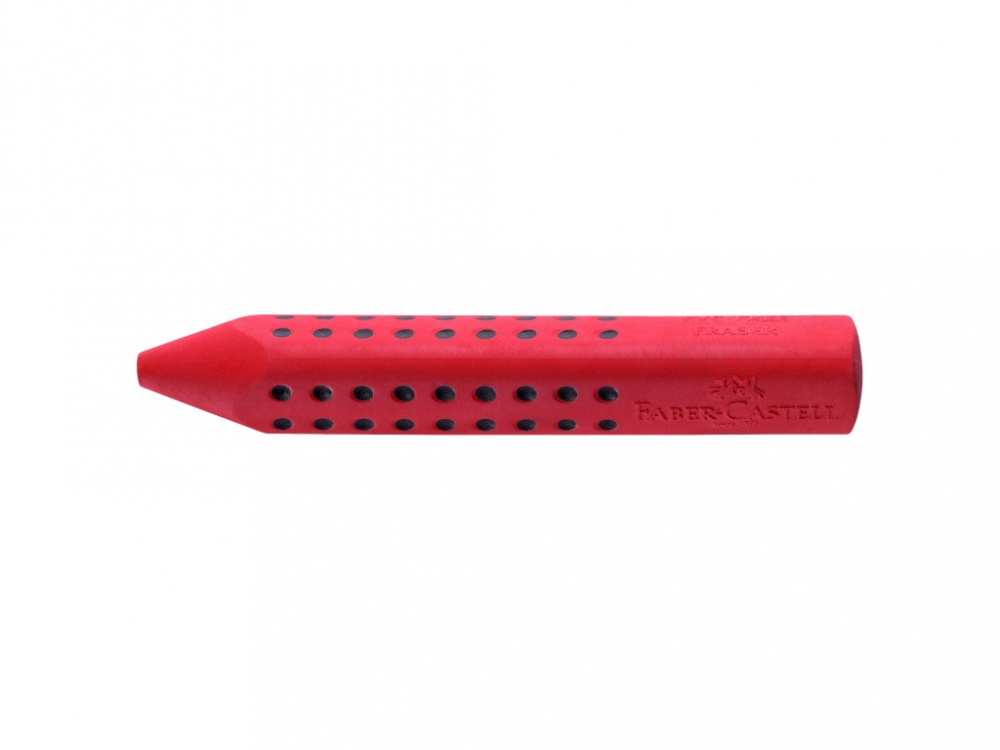 Radiera Grip 2001 Faber-Castell, triunghiulara, fara PVC,2 culori