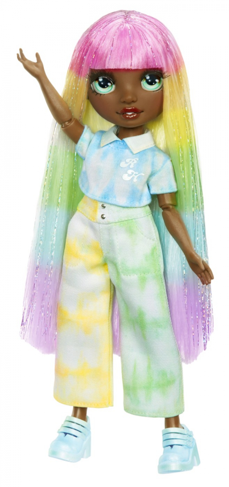 RAINBOW HIGH WATERCOLOR CREATE PAPUSA OCHI VERZI [4]