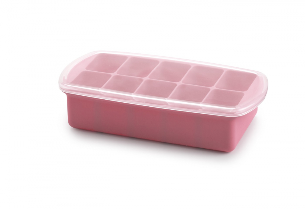 Recipient Refrigerare Hrana Bebe, Melii, Roz 59 Ml X 10 Cub [4]