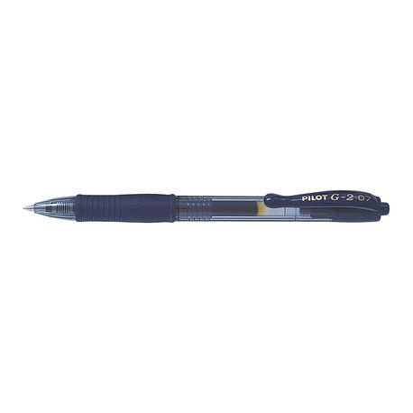 Roller cu gel G-2 Pilot 0.7 mm varf mediu albastru inchis