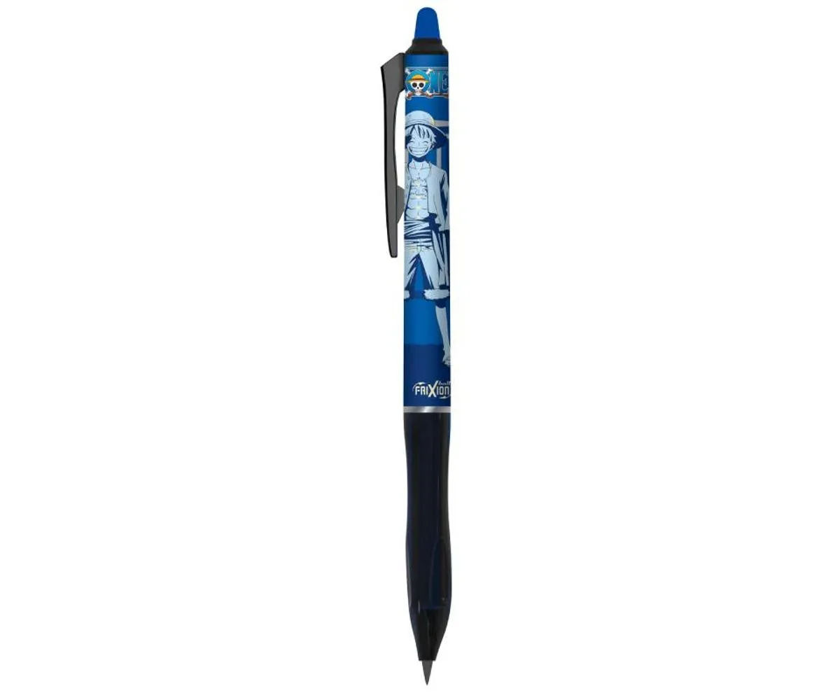 Roller Pilot Frixion Plus 0.7 mm ,   editie One Piece Luffy, cerneala albastra