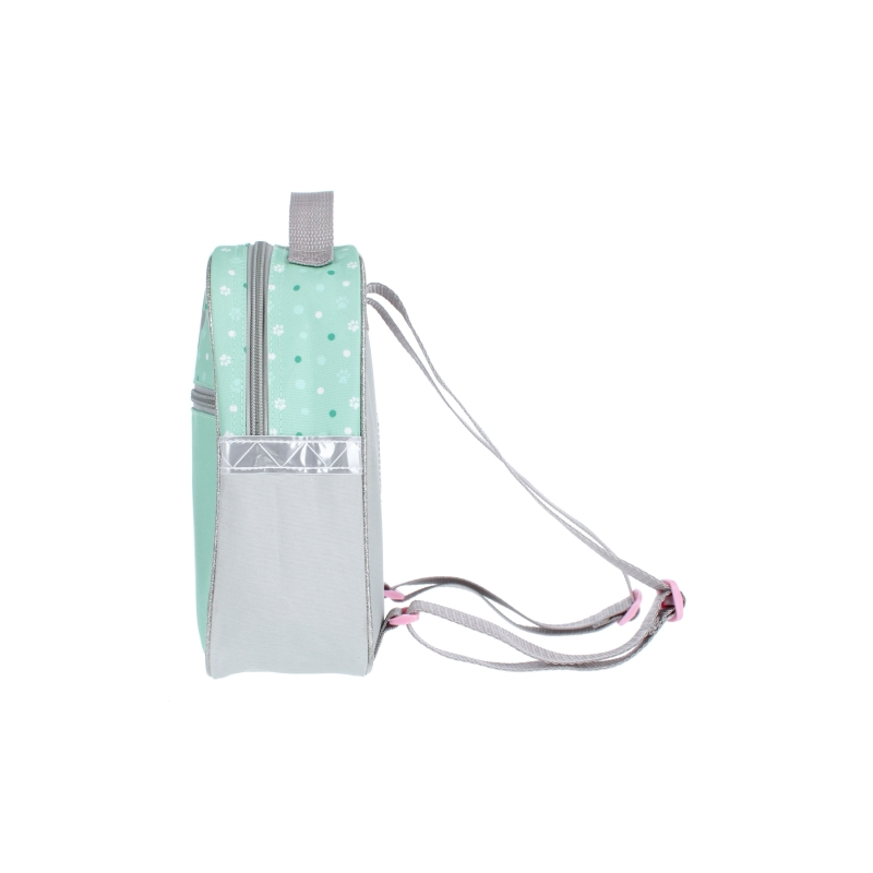 Rucsac pentru gradinita cu 1 compartiment, model Doggy,verde deschis,20x9x25 cm [2]