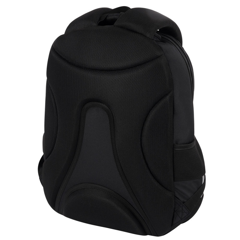 Rucsac pentru scoala cu 3 compartimente,negru,46x30x20 cm [5]