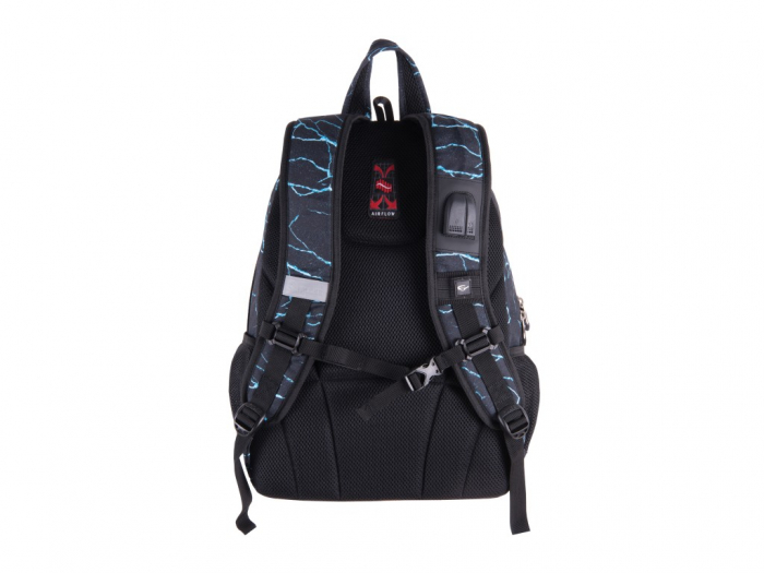Rucsac Pulse 2 Ã®n 1 Teens Blue Lava [3]