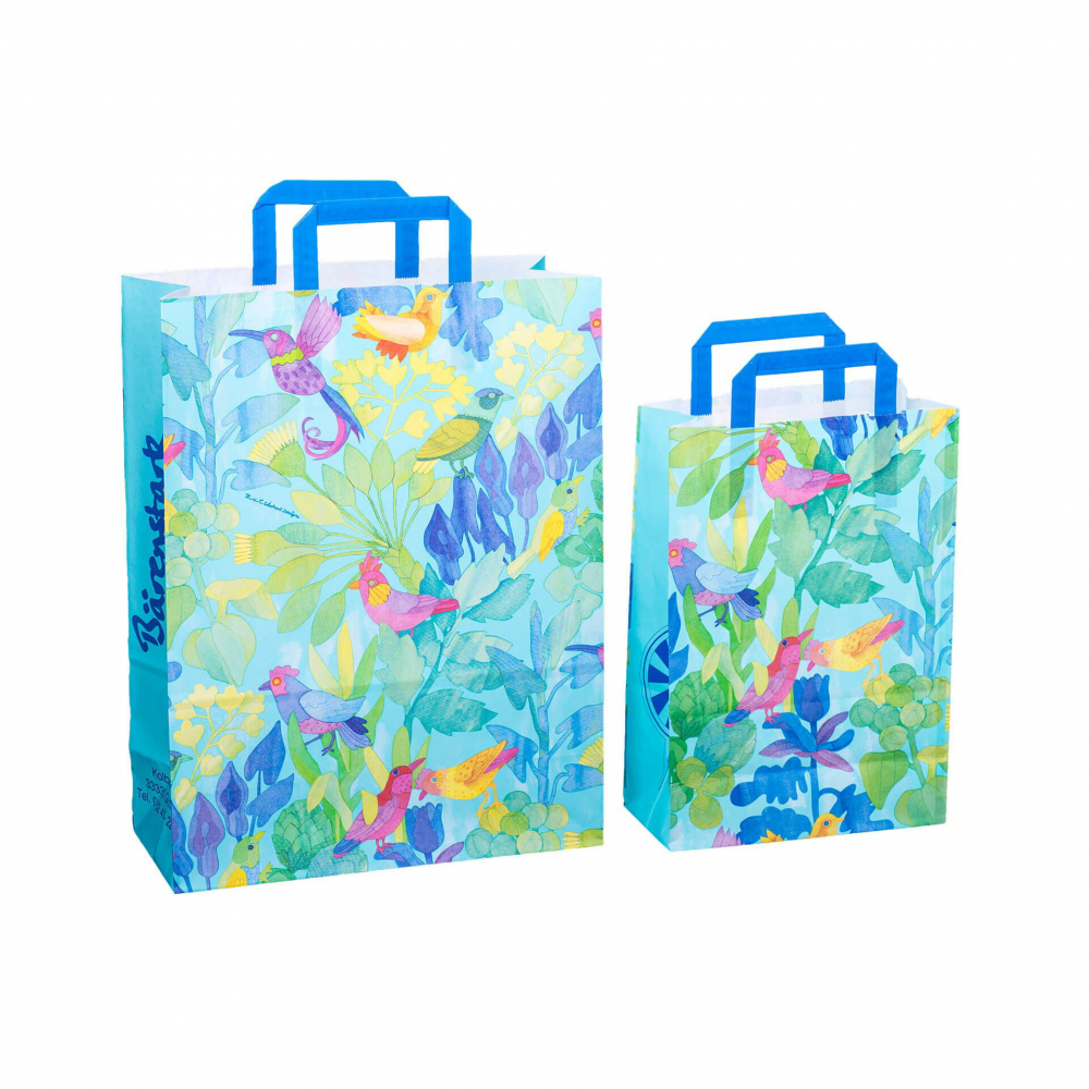 Sacosa cadou din hartie - Pasari, 32 x 14 x 42cm,90 g/m² [2]