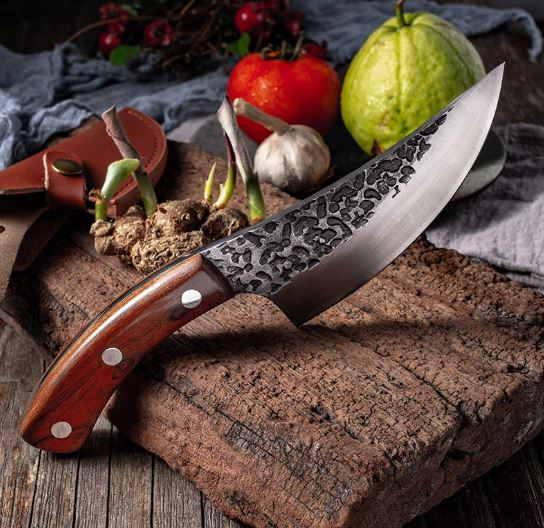 Satar Japonez Bucătărie, Oțel, Lama 22 cm  [6]