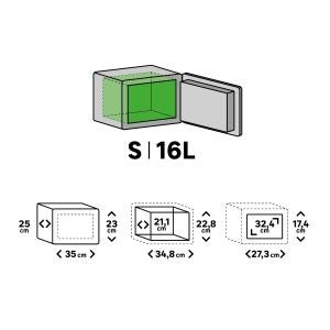 Seif electronic 25x35x25 cm [4]