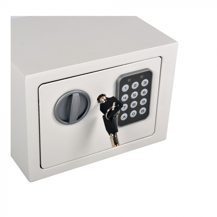 Seif electronic fabricat din otel de calitate superioara 15x20x15 cm [2]